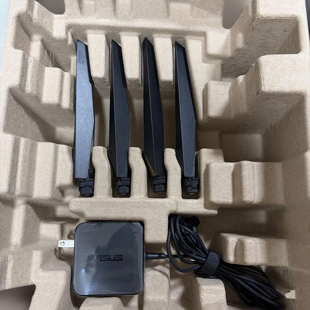 ASUS WiFi 無線 ルーター 1734+800Mbps BRT-AC828