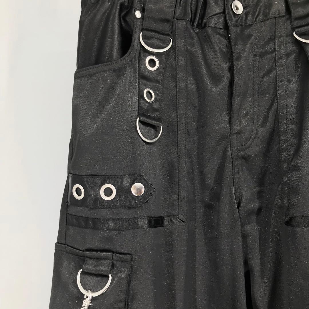 レフレム　カーゴパンツ　ブラック　フリー