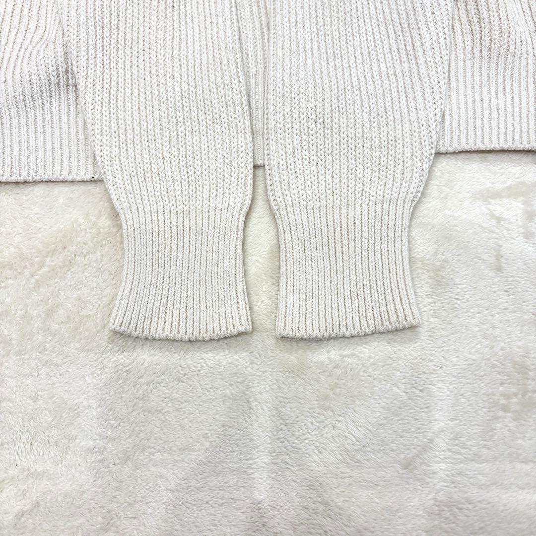 未使用級✳︎ドゥーズィエムクラスシルク混カーディガンアイボリーエヴリディアイライク