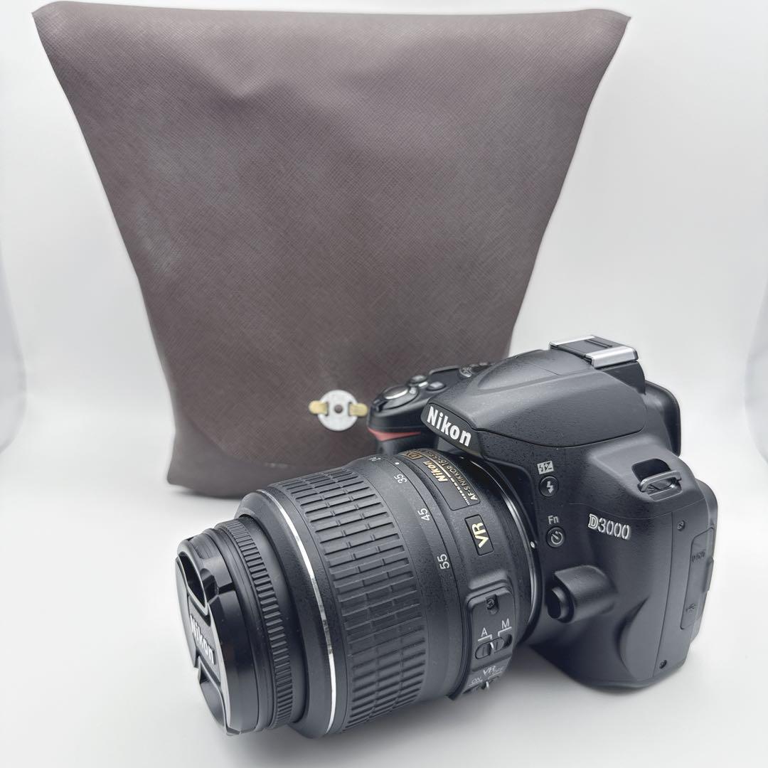 ニコン Nikon D3000 一眼レフ ズームレンズセット 18-55mm