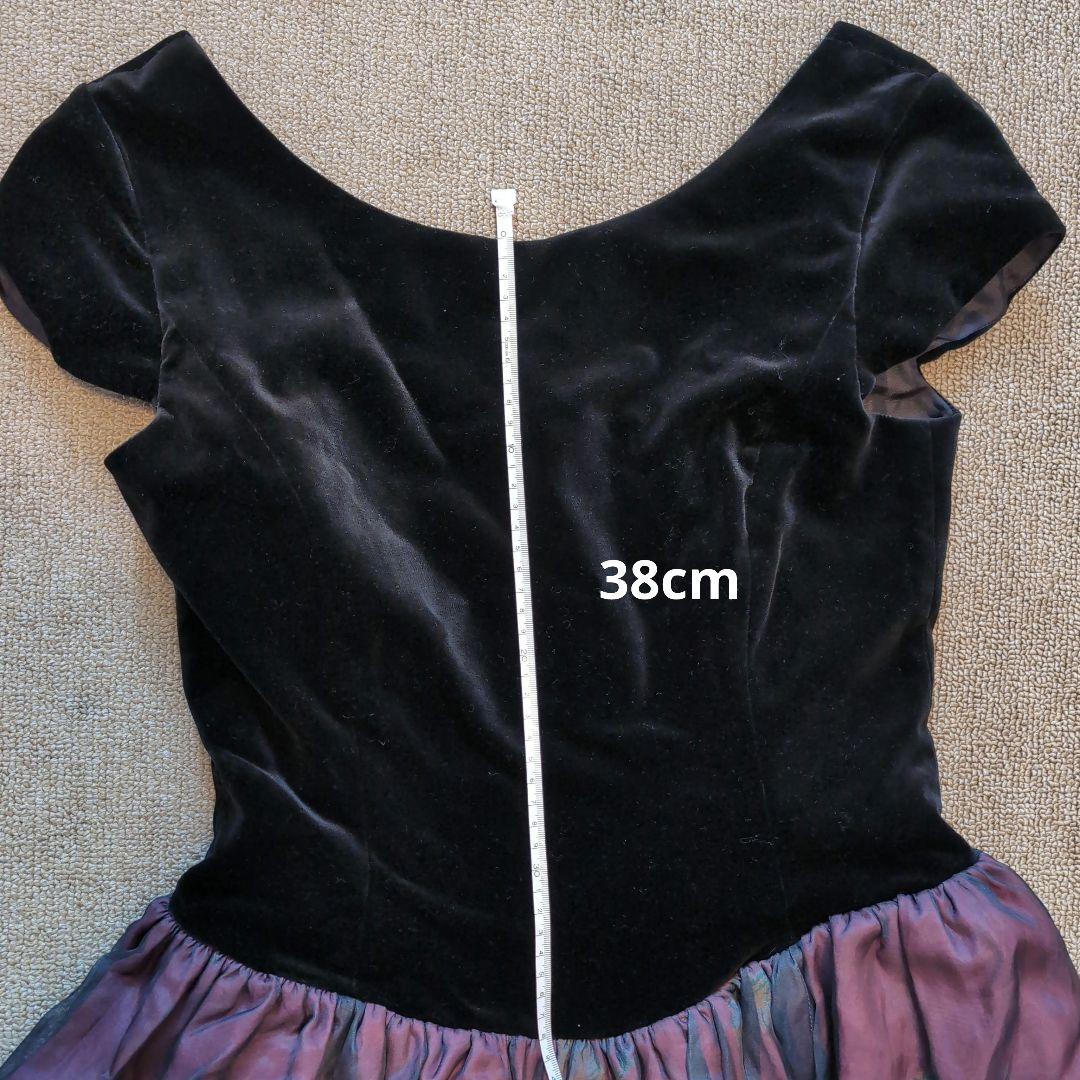 アンティークベルベットドレス　Laura Ashley