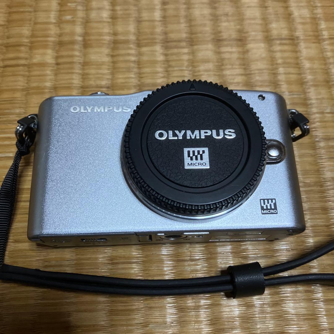 OLYMPUS E-PM1 シルバー レンズ2本セット