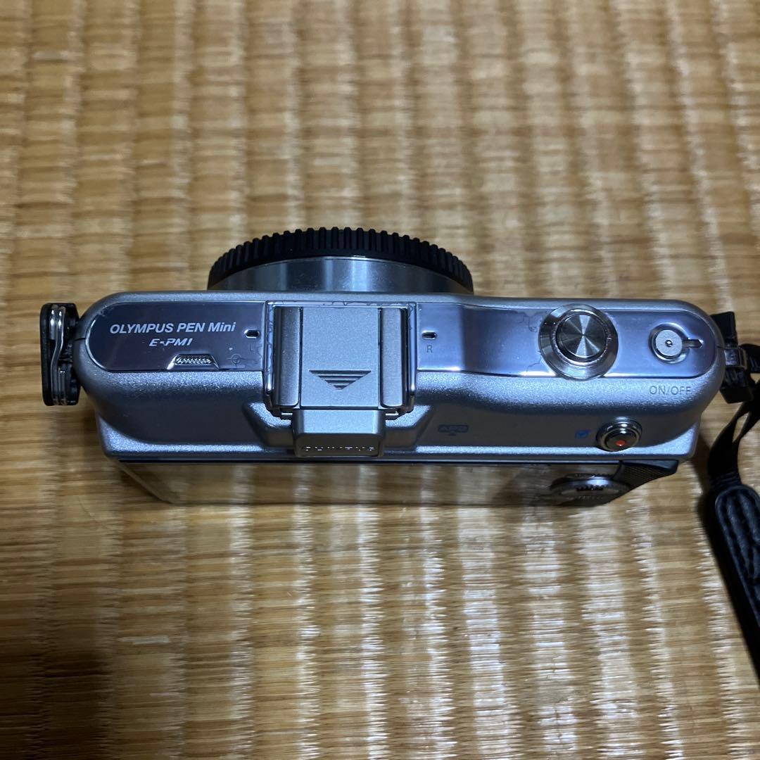 OLYMPUS E-PM1 シルバー レンズ2本セット