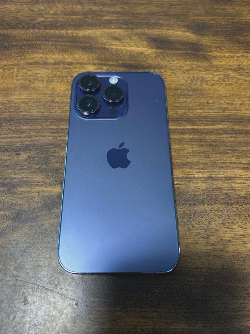 Apple iPhone 14 Pro ディープパープル バッテリー交換済み