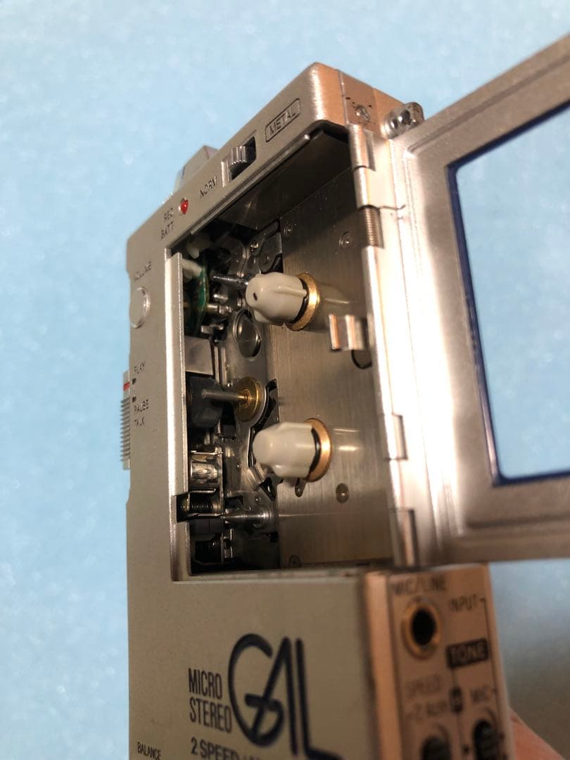 サンヨー　マイクロカセットプレーヤー