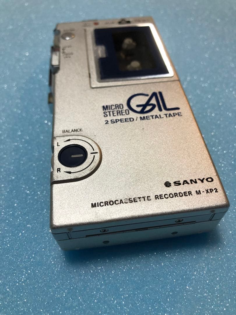 サンヨー　マイクロカセットプレーヤー
