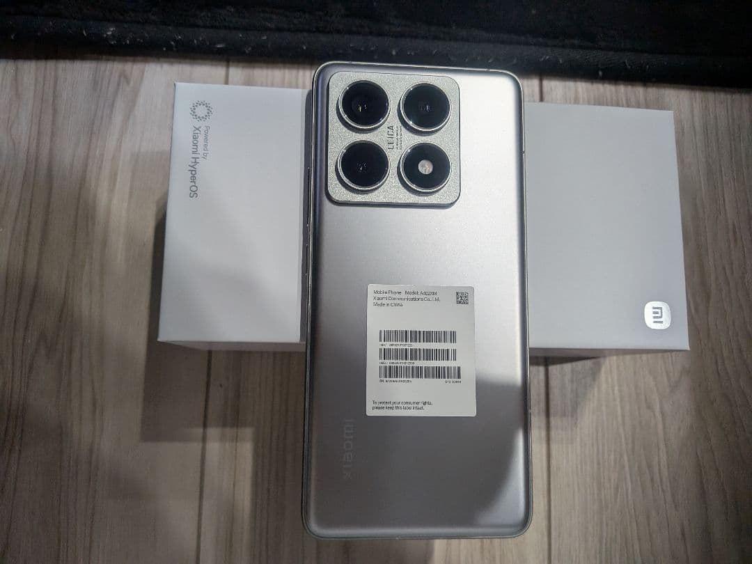 美品 Xiaomi 14T Pro 256GB チタングレー 本体 標準セット