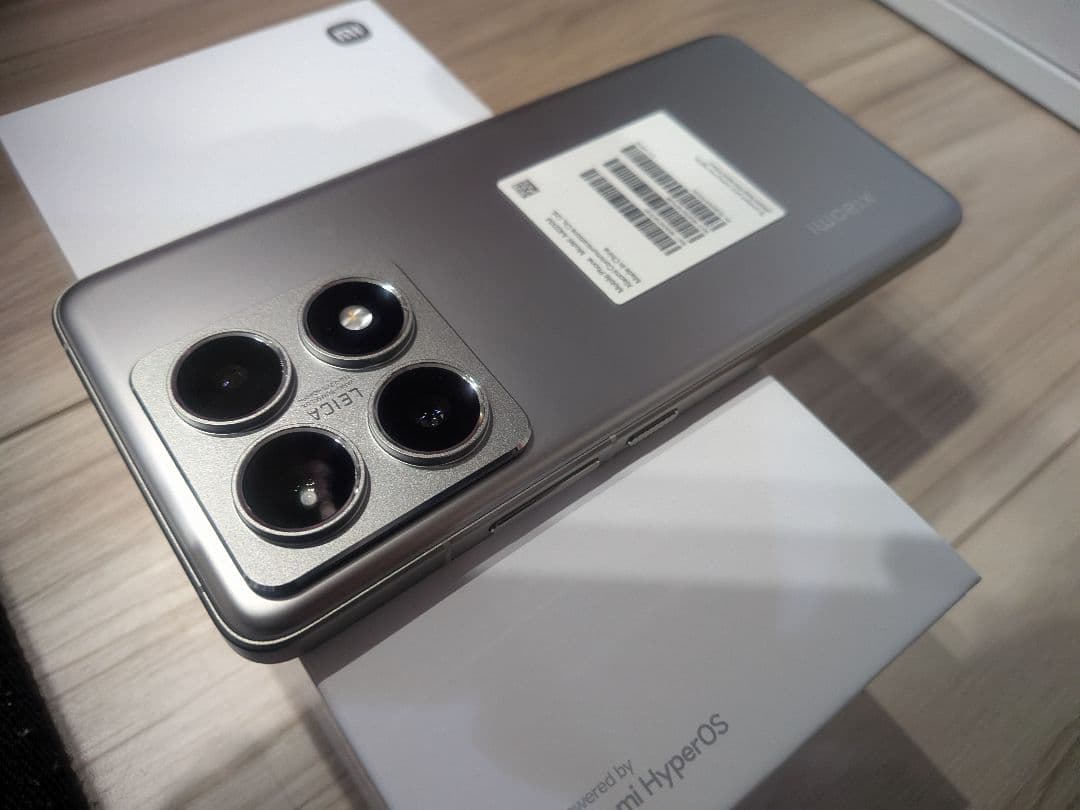 美品 Xiaomi 14T Pro 256GB チタングレー 本体 標準セット