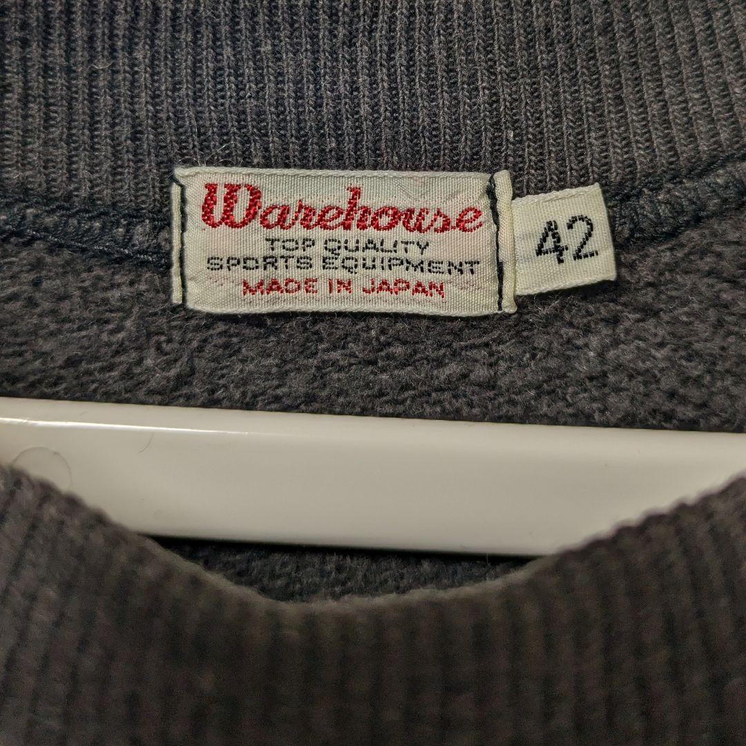 ウエアハウス　スウェット　カラーフロッキー