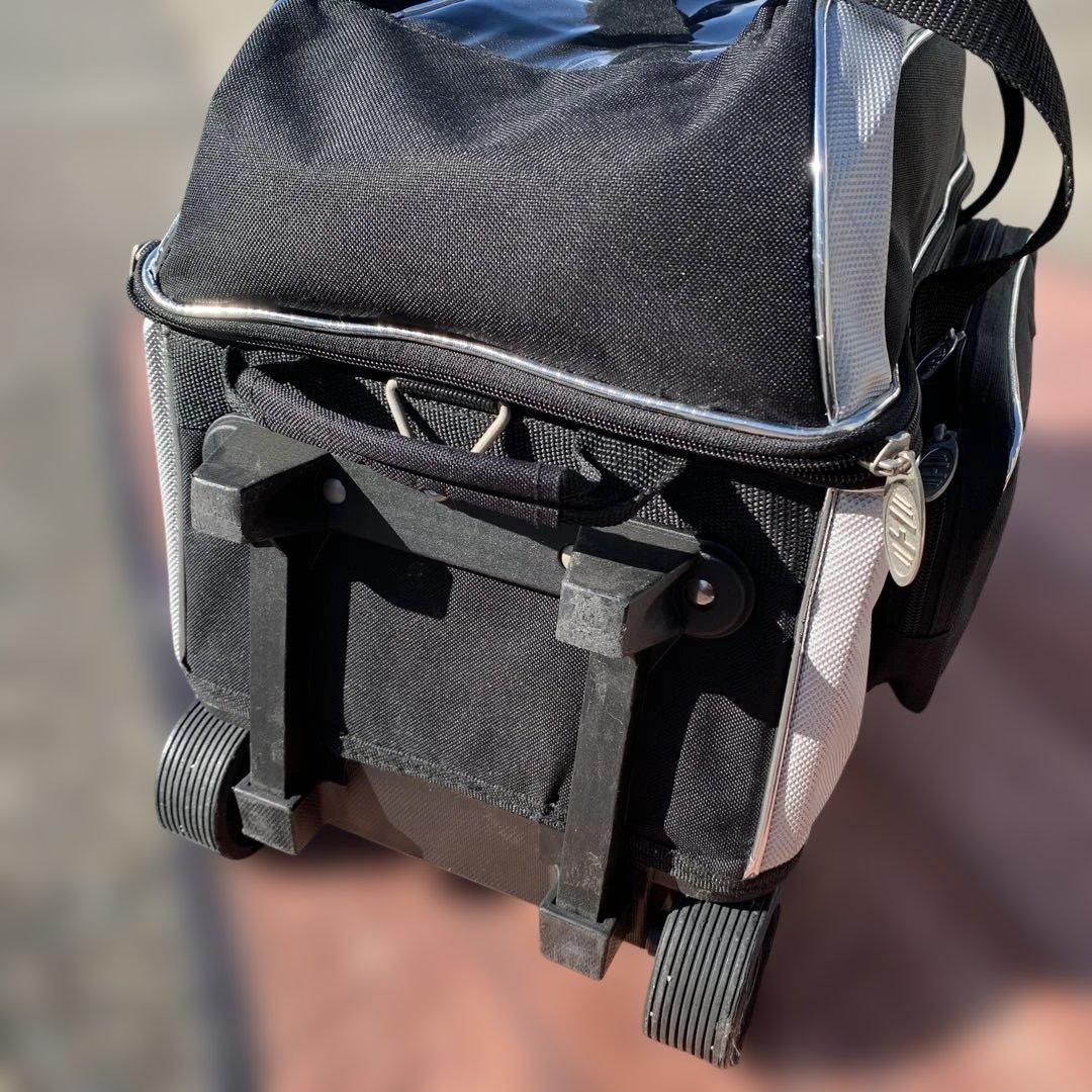 HI-SP XXXX STRIKES 2ボール用 ボウリングバッグ キャスター