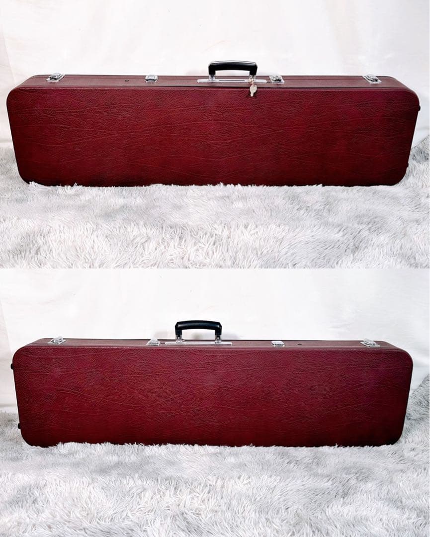 津軽三味線　高級花林材　太棹　東さわり　本皮　皮破れなし　撥付き