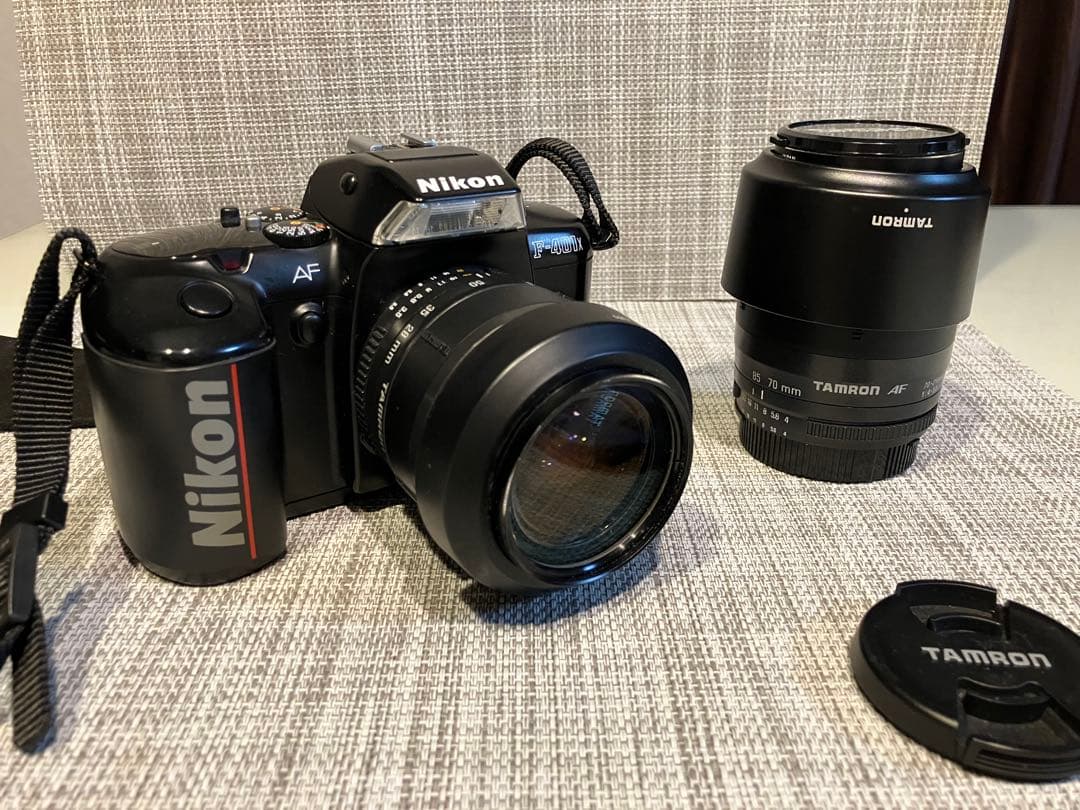 NikonF401x レンズ2、バック付、値段相談ok