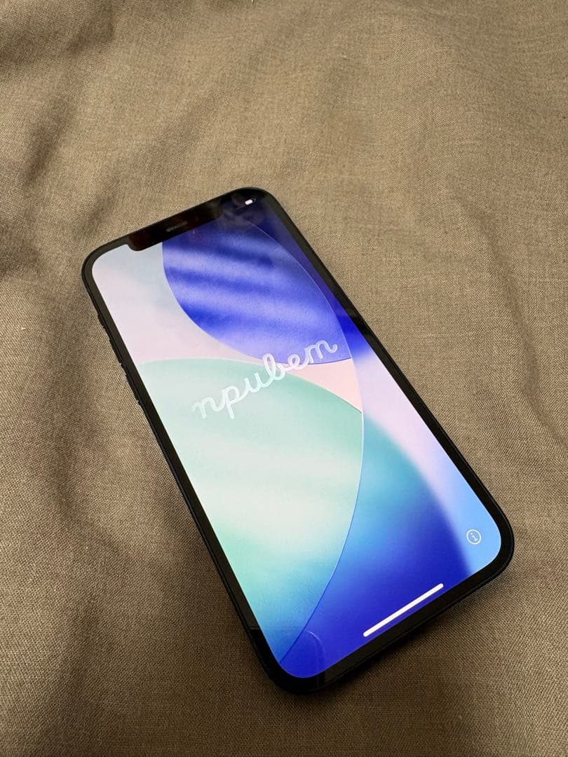 Apple iPhone12 ブラック128GB SIMフリー 初期化済 使用品