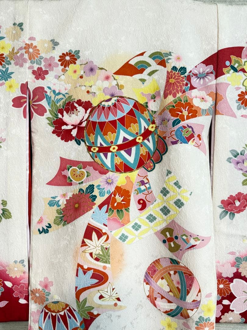 u*c様 お宮参り、産着 正絹 薄ピンク 刺繍 女の子長襦袢