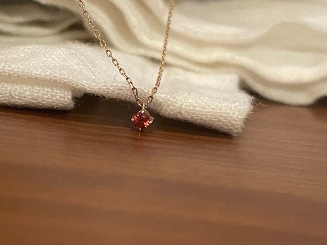 ete K10 ピンクゴールド ネックレス