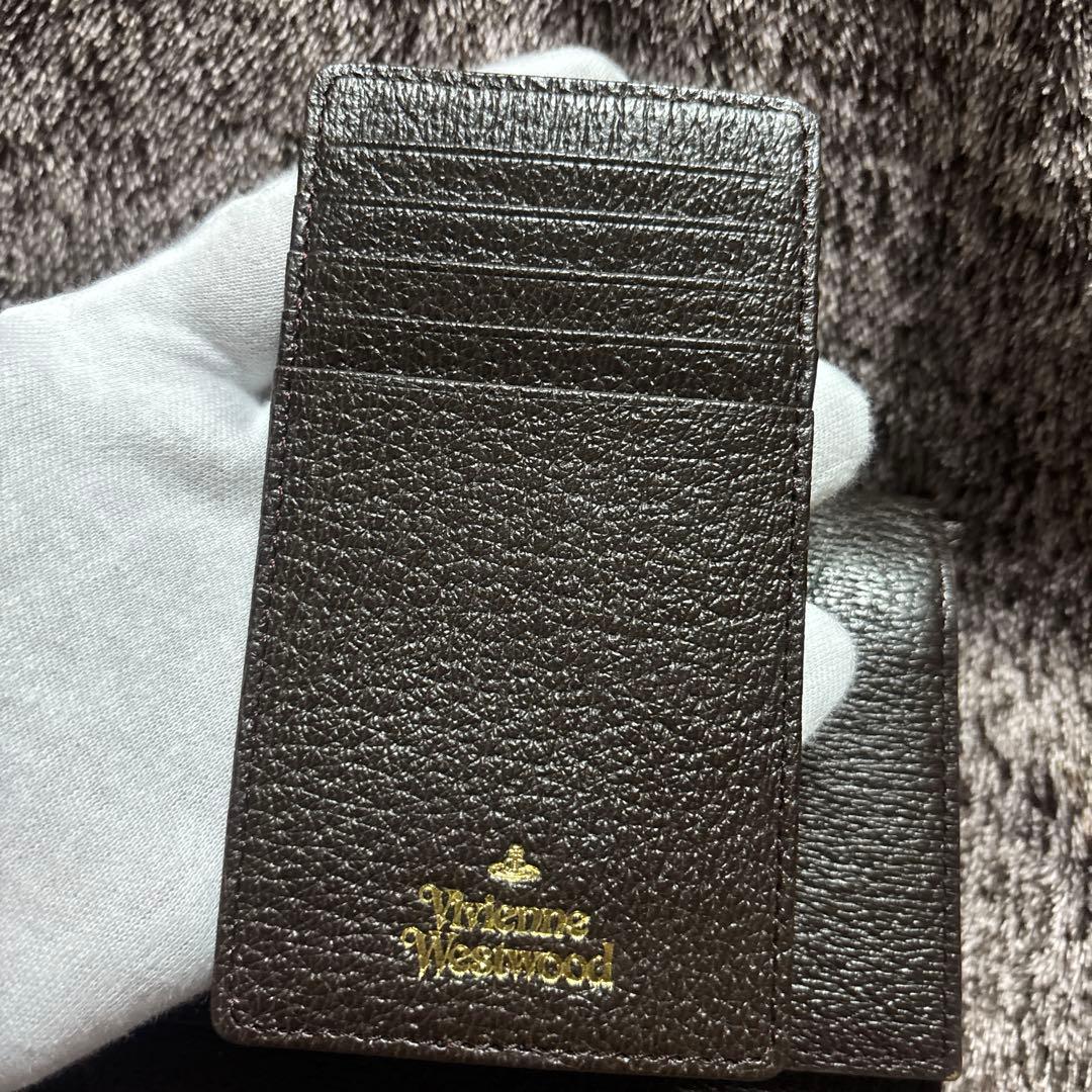 う*ん様 【極美品】ヴィヴィアン　二つ折り長財布　カードケース付き　ブラウン