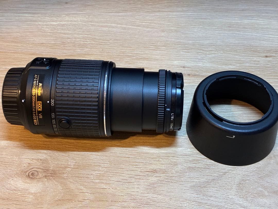 Nikon 55-200mm f/4-5.6G ED VR II ズームレンズ