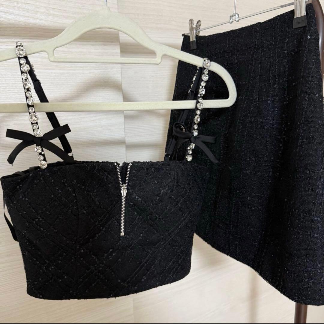 ローブドフルール セットアップ ツーピース