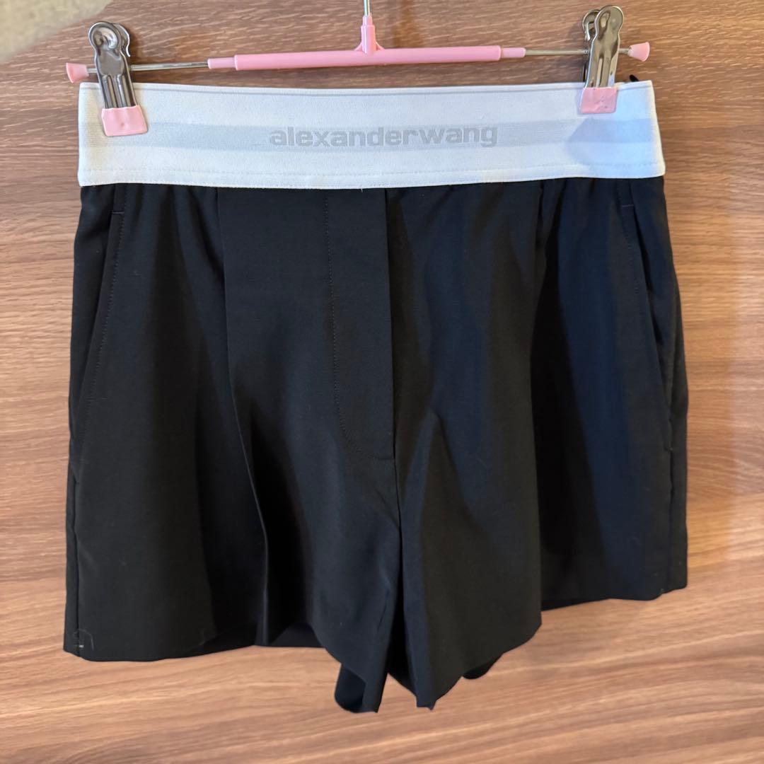 alexanderwang 黒ショートパンツ