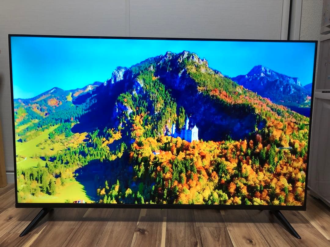 2022年製！50V型 4Kチューナーレステレビ Android TV HDR○