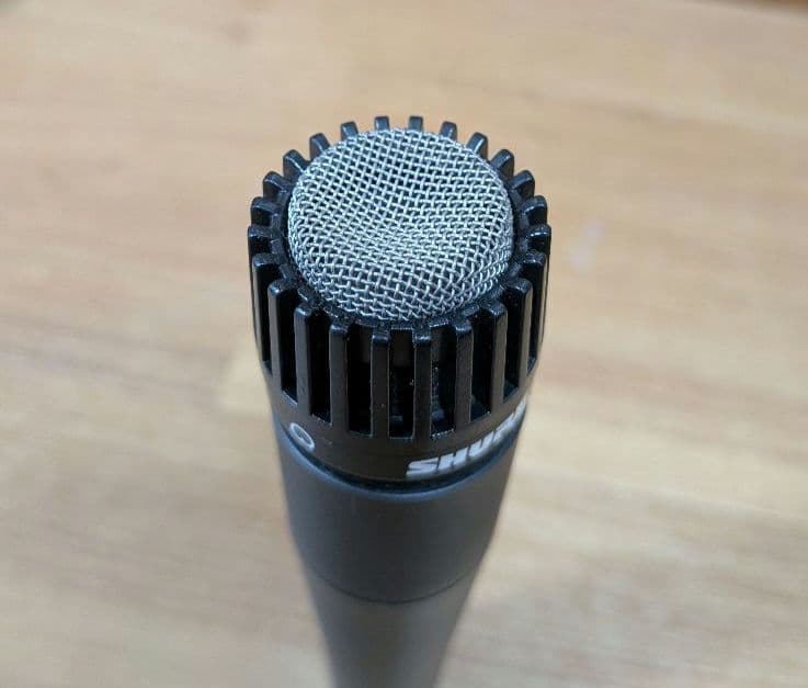 【未使用】SHURE SM57 ダイナミックマイク【①】