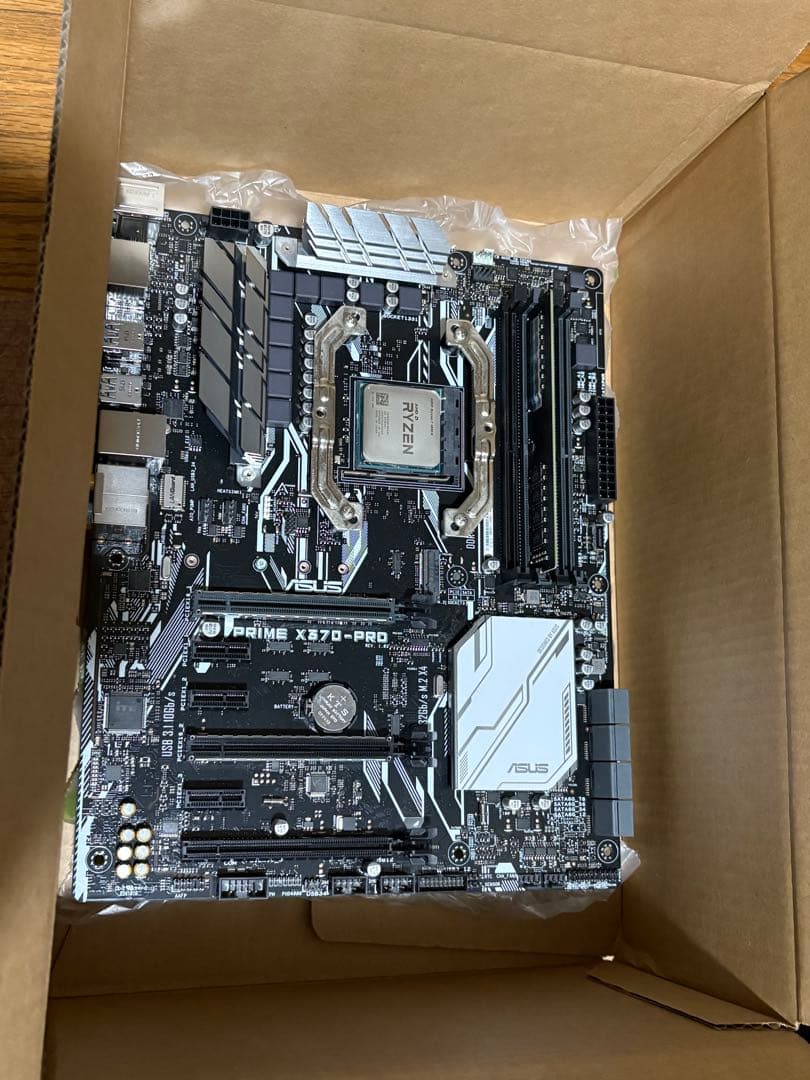 【動作品】マザボ、CPU、メモリ、CPUクーラー