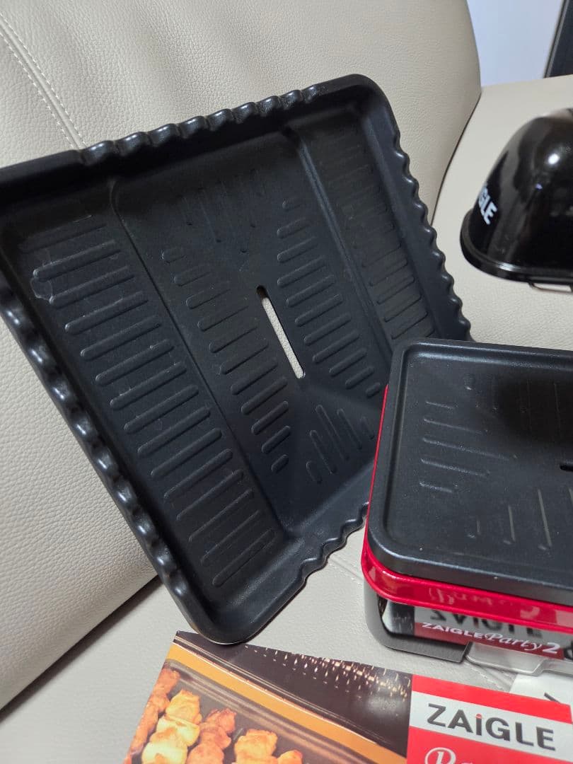 ZAIGLE Party2 無煙ロースター 赤/黒