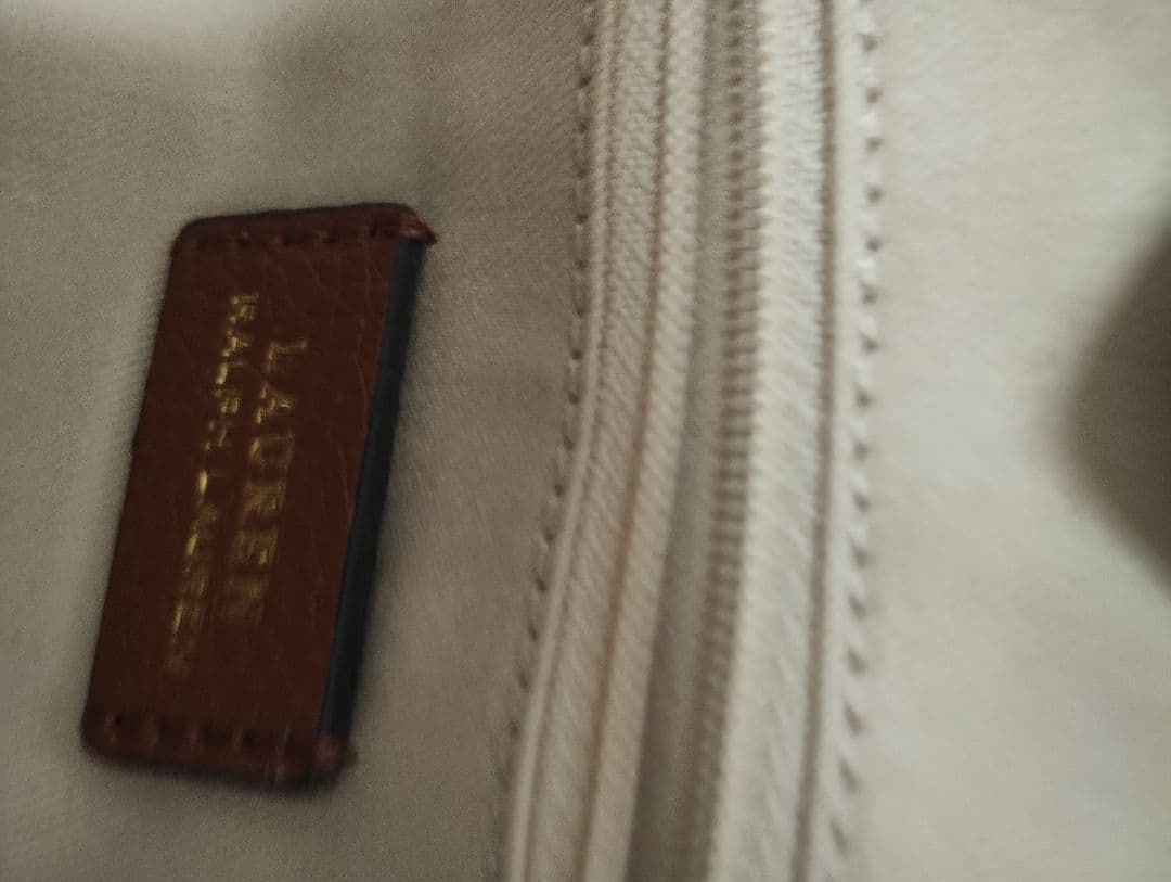 RLL ロゴ入り ストローかごバッグ