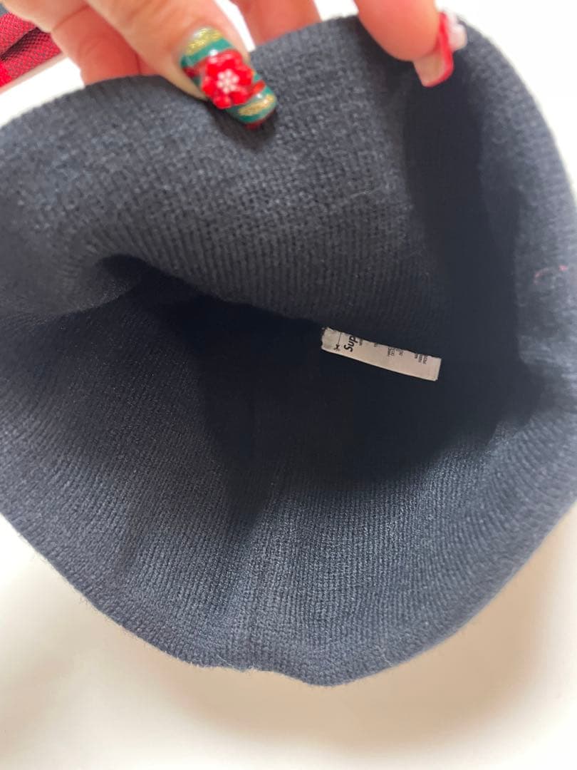 Supreme Rose Beanie ビーニー　ニット帽　ボンボンニット帽