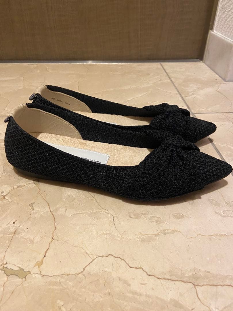 Offenオッフェン　ポインテッドリボン　pointed ribbon 黒