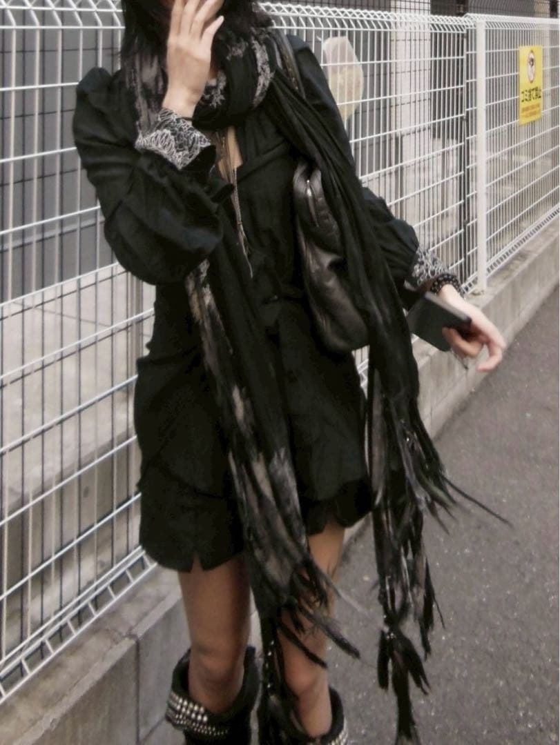 KMRii MAGNOLIA FEATHER ストール