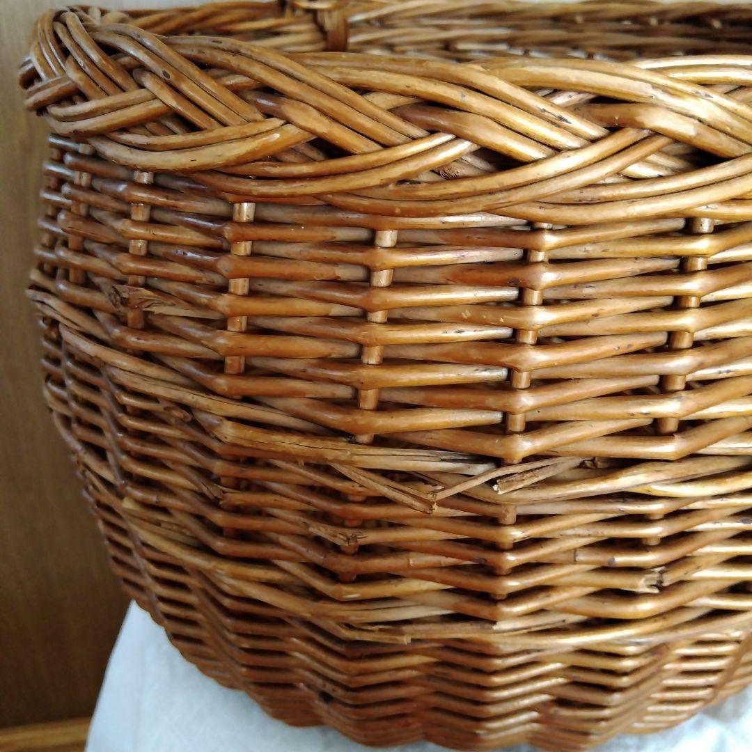 フランスアンティーク　バスケット
