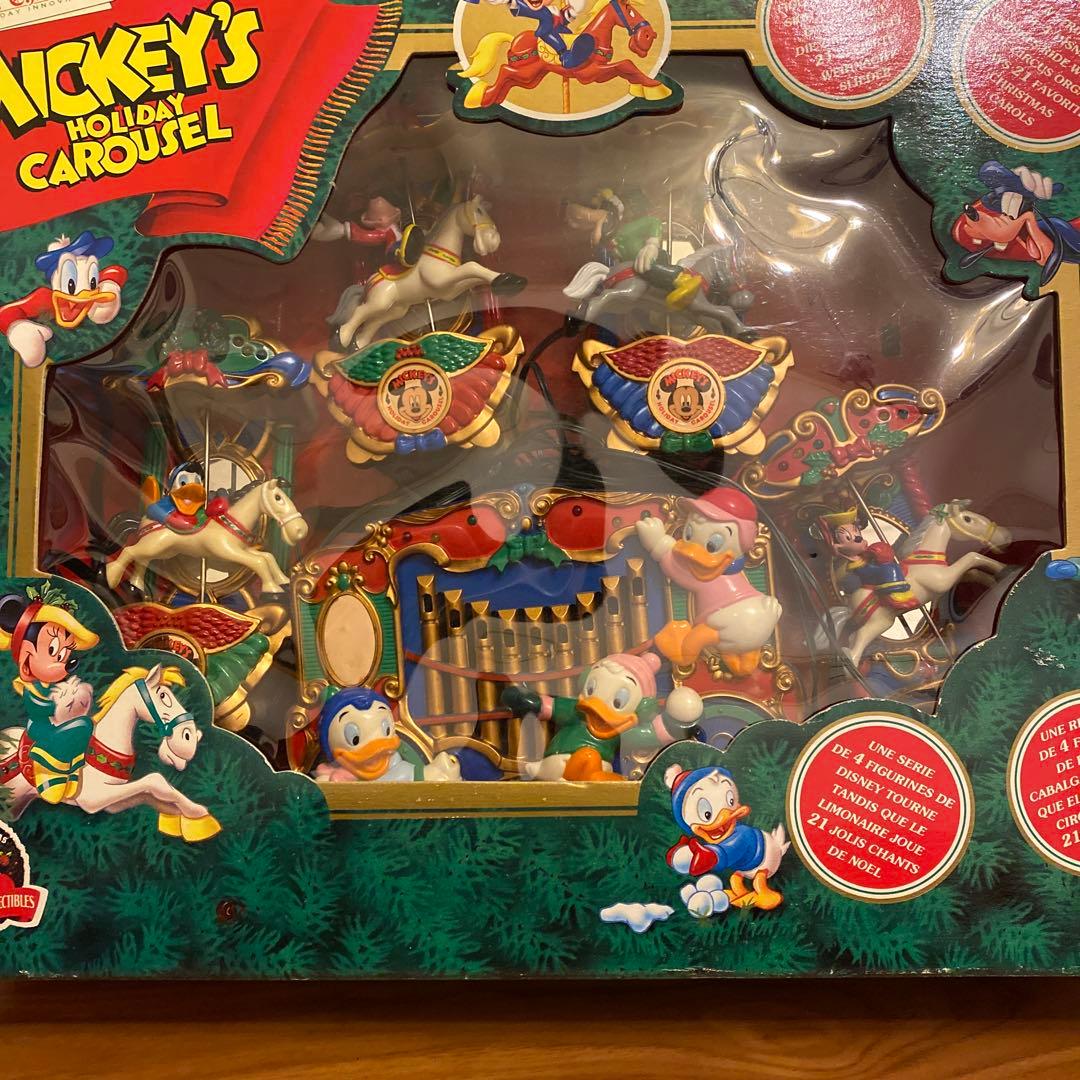 最終★ミッキーホリデーカルーセル　Disneyディズニー　クリスマスオーナメント