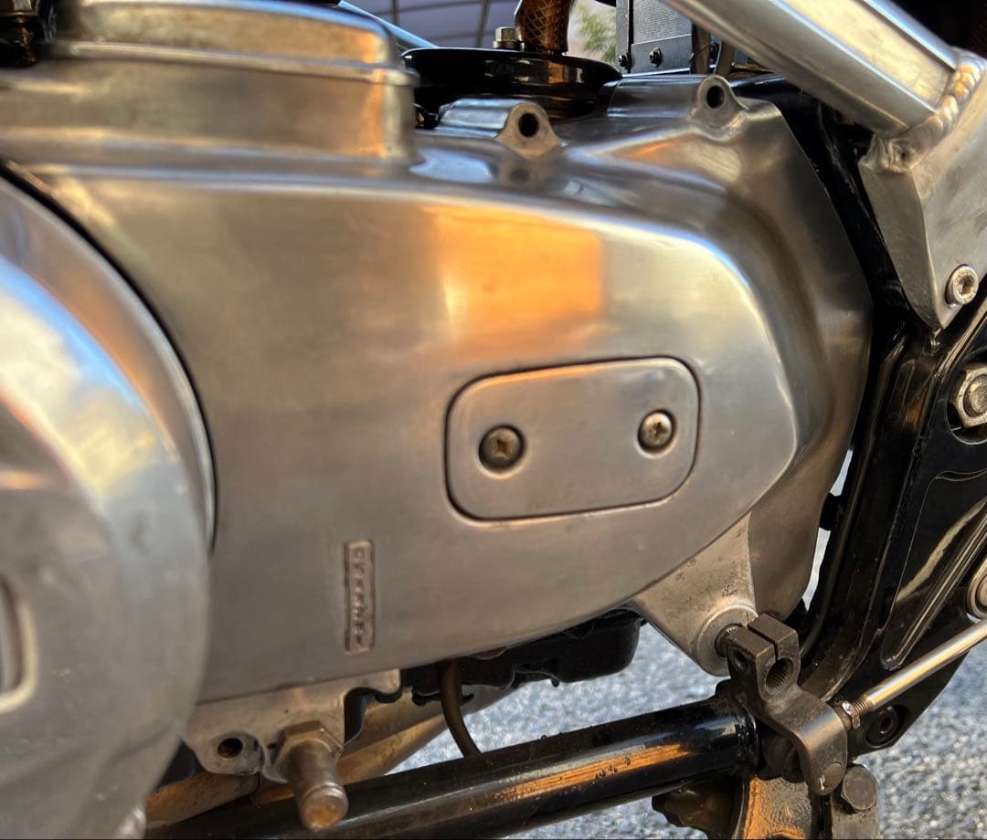 ゼファー 400、ゼファーχ用FX、Z400FX仕様スプロケットカバー