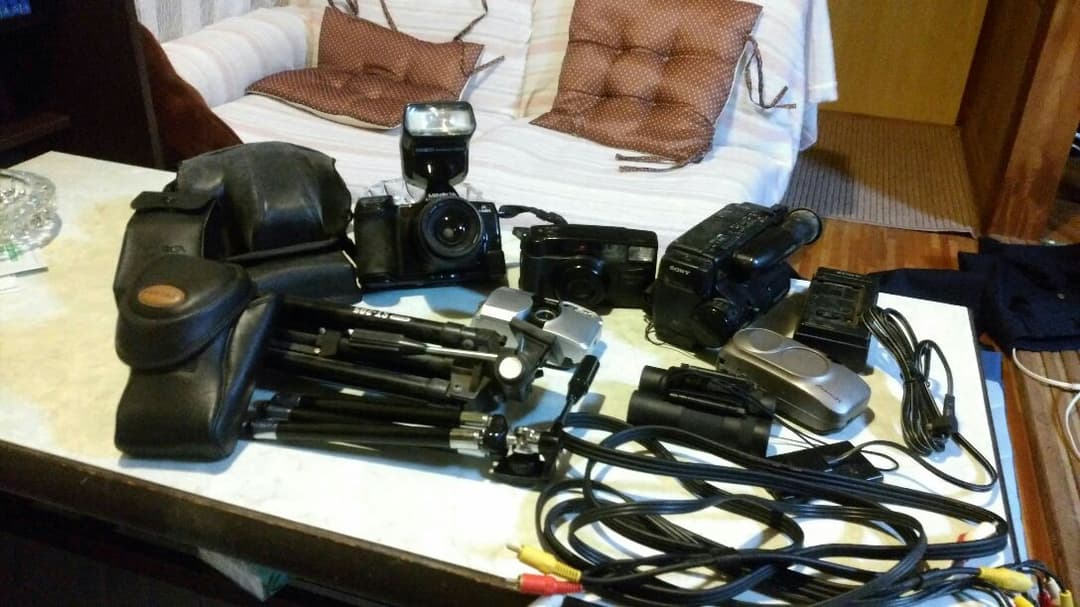 ⭐レトロ⭐【ミノルタ】一眼レフ　三脚・フラッシュセット　カメラ等