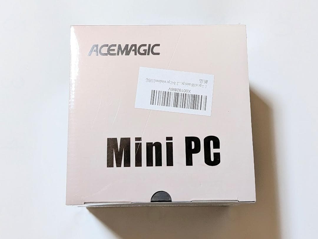 【新品】 ACEMAGIC ミニPC N100 メモリ12GB SSD256GB