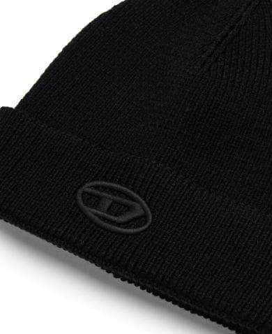 新品 未使用 DIESEL ニット帽 ビーニー ブラック 国内完売品