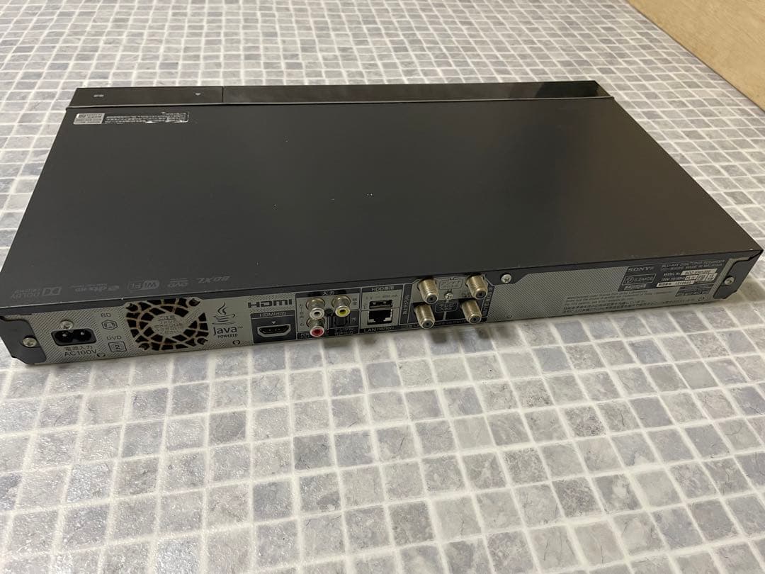 Sony BDZ-EW1200 ブルーレイレコーダー 動作品