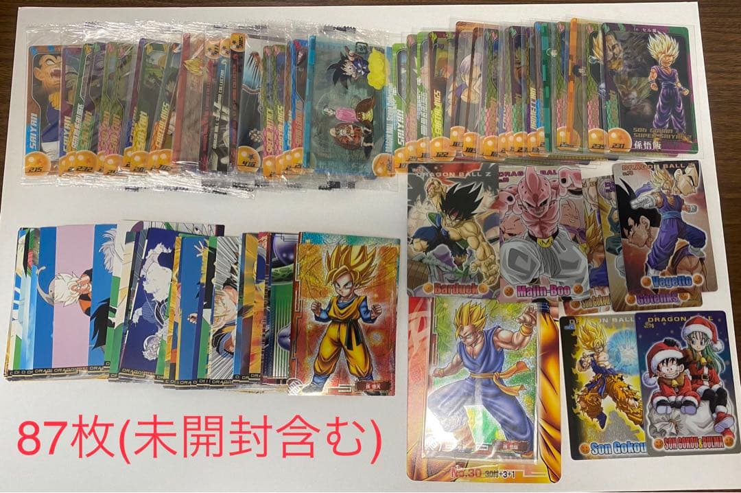 ドラゴンボール カード 原画絵 鳥山明 未開封品 美品　まとめ売り