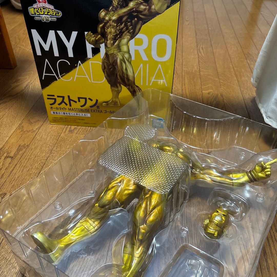 H*ま様 一番くじ 僕のヒーローアカデミア ラストワン賞オールマイト ゴールドv