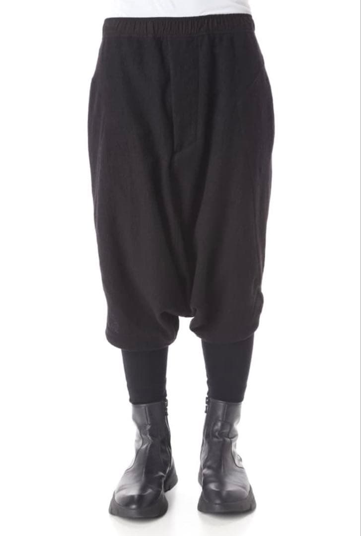 JULIUS ユリウス レギンス付きレイヤード サルエルパンツ