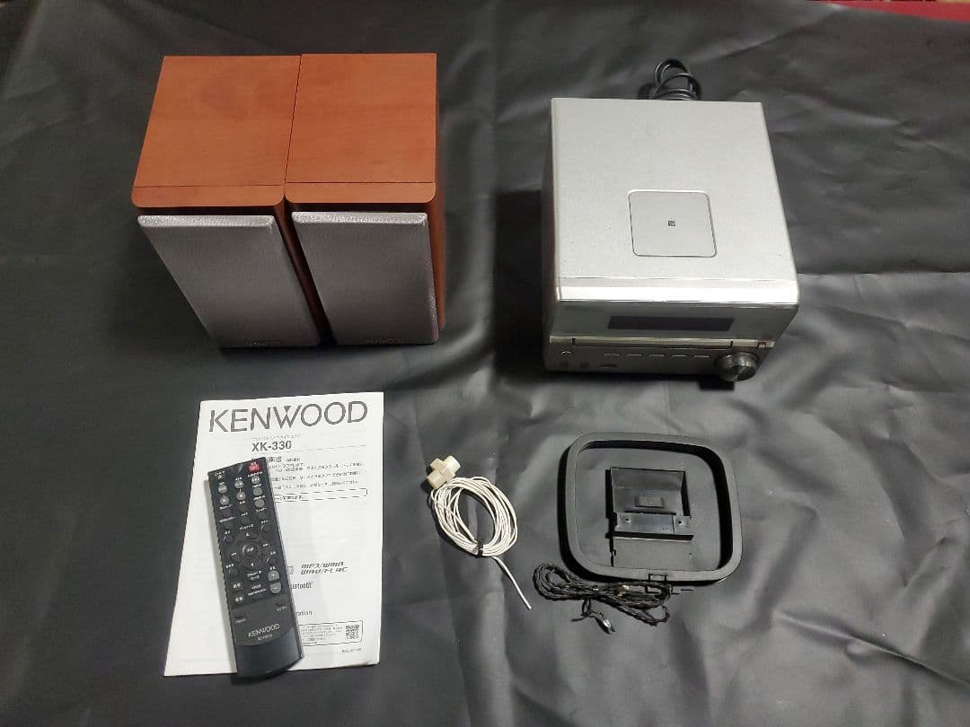 【ジャンク】KENWOOD ミニコンポ XK-330