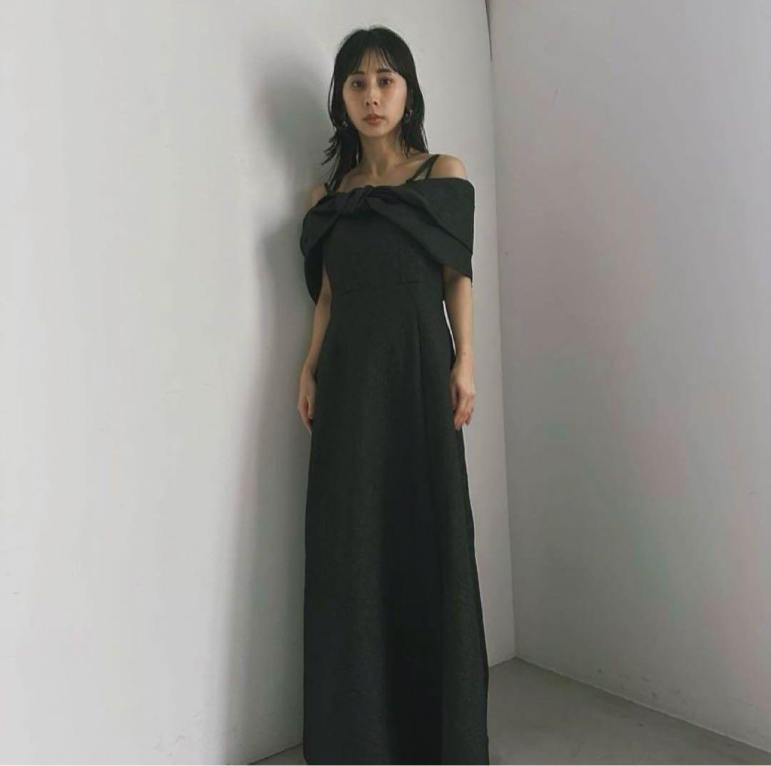 スーツ・フォーマル・ドレス Ameri VINTAGE 2WAY RIBBON BOLERO DRESS