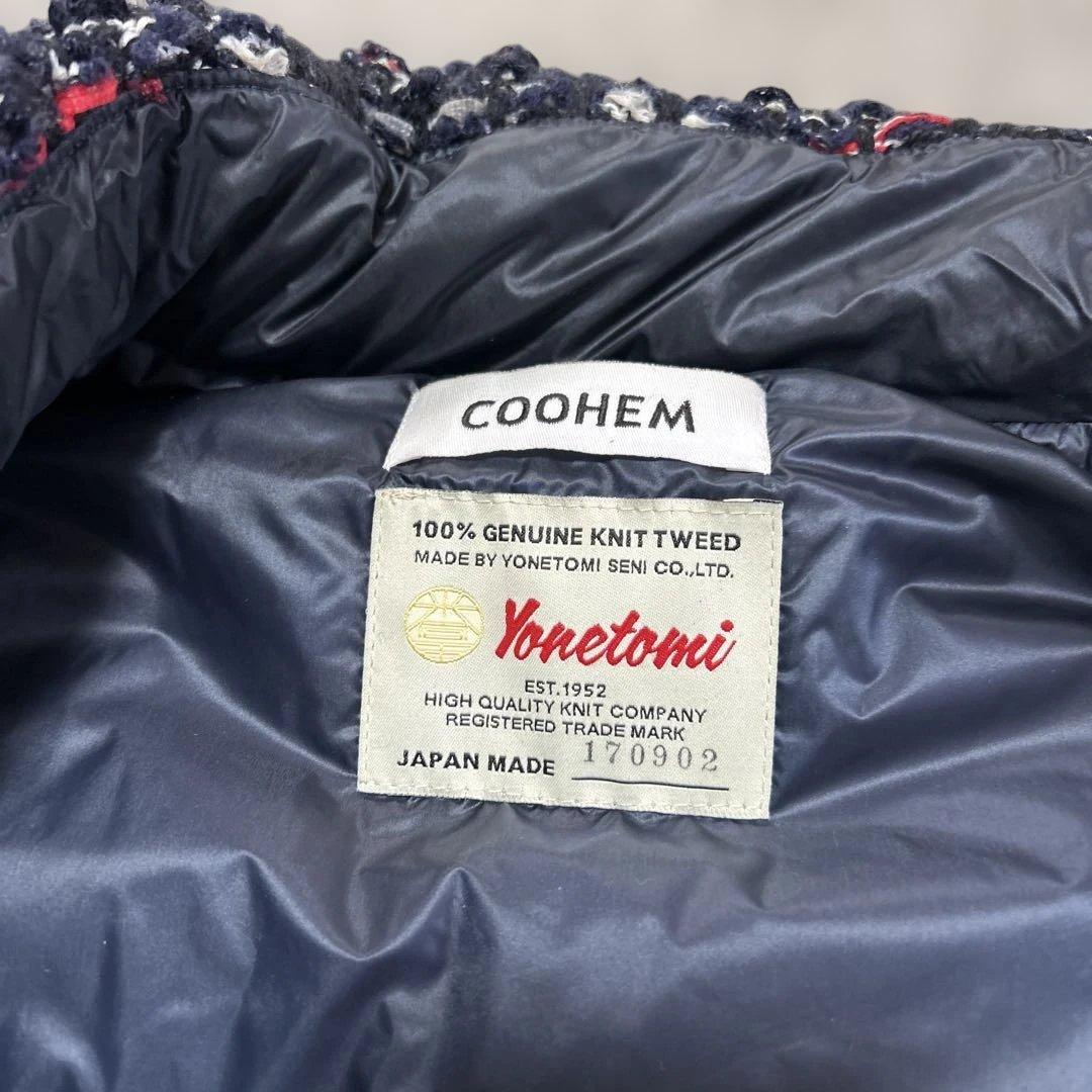 【Lewis22様］COOHEM ニットツイードダウンベスト