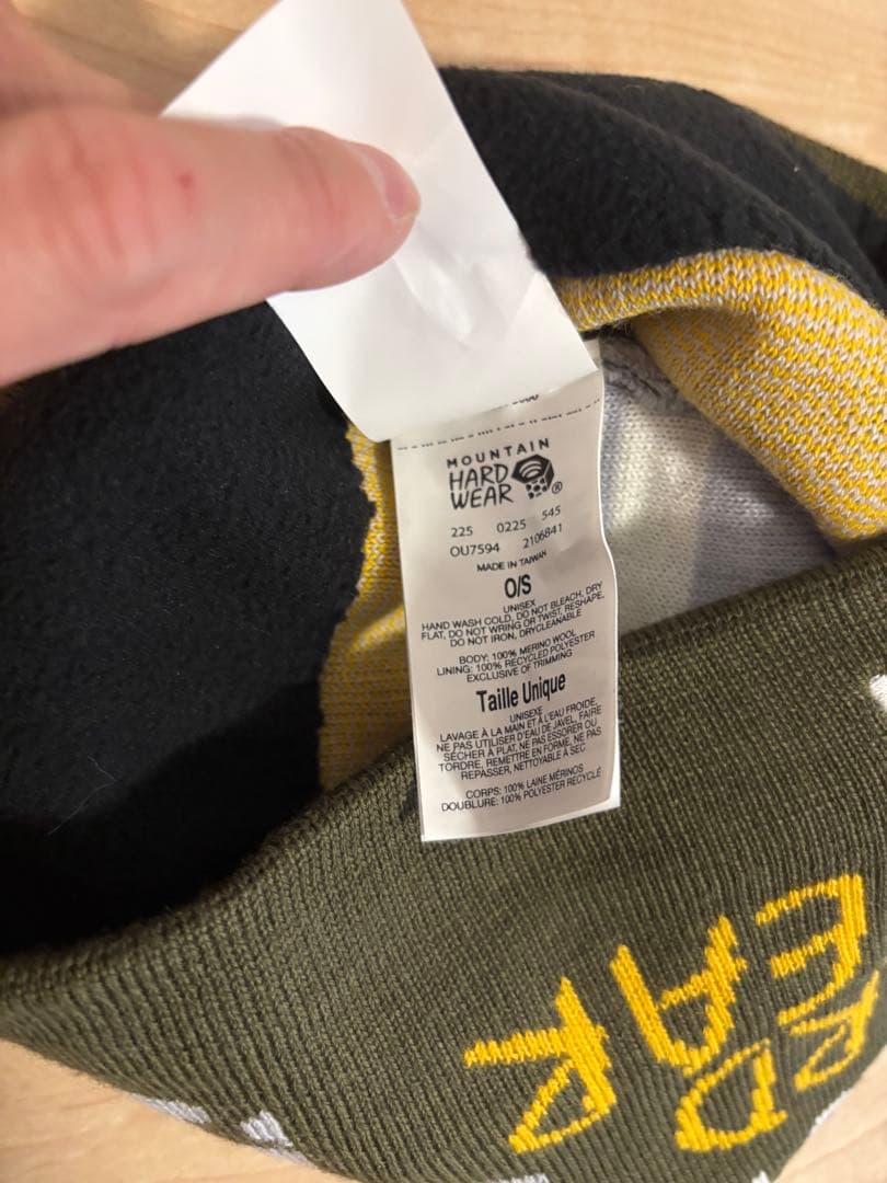 25AW Stussy Mountain Hardwear ビーニー