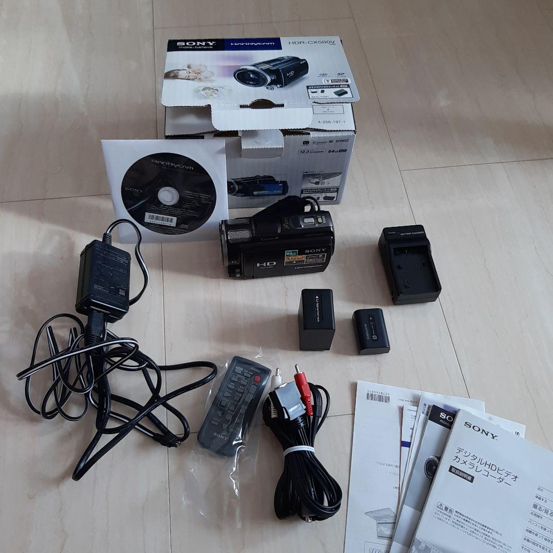SONY HDR-CX560V HANDYCAM ビデオカメラ 本体