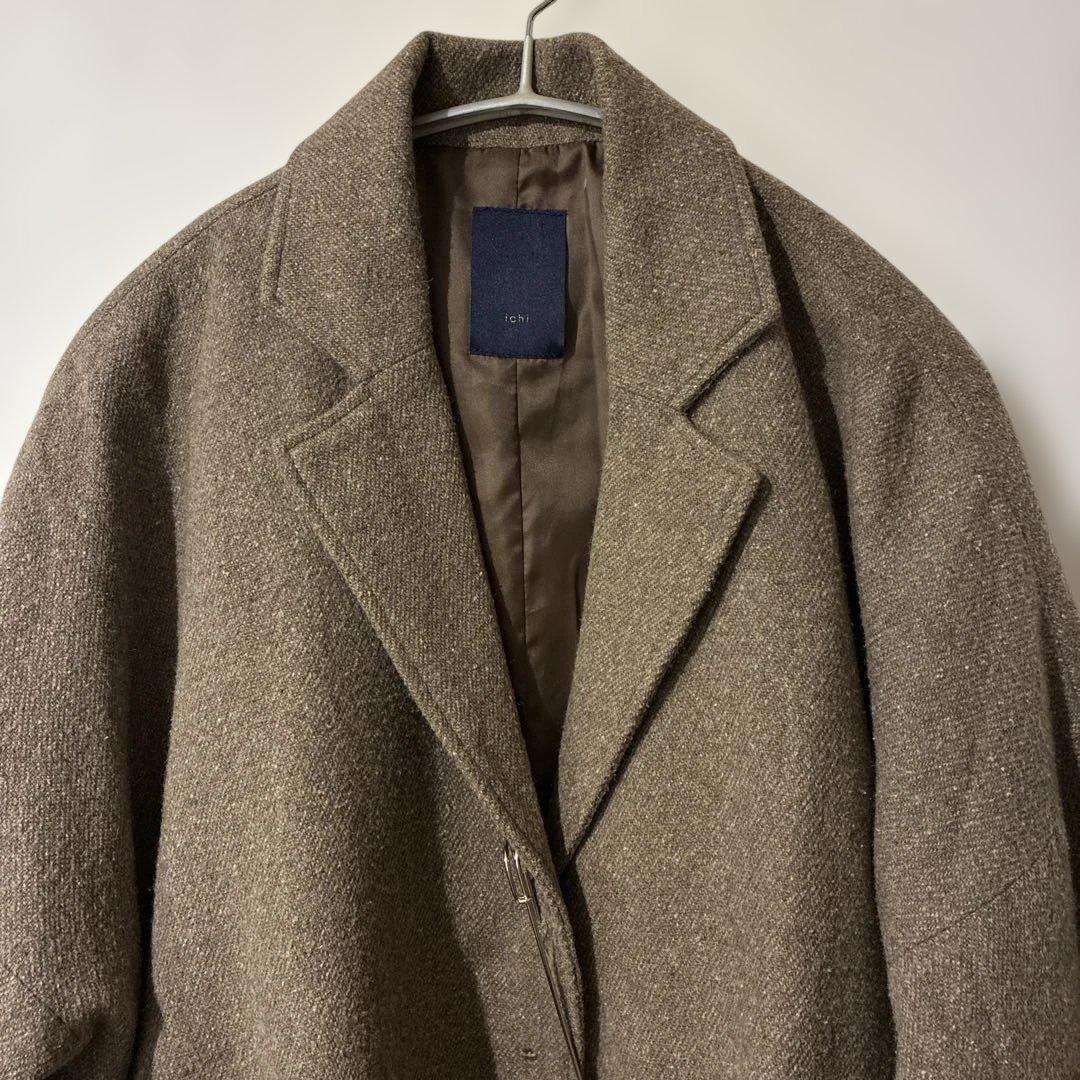 美品！ichi ウール混ピンジャケット