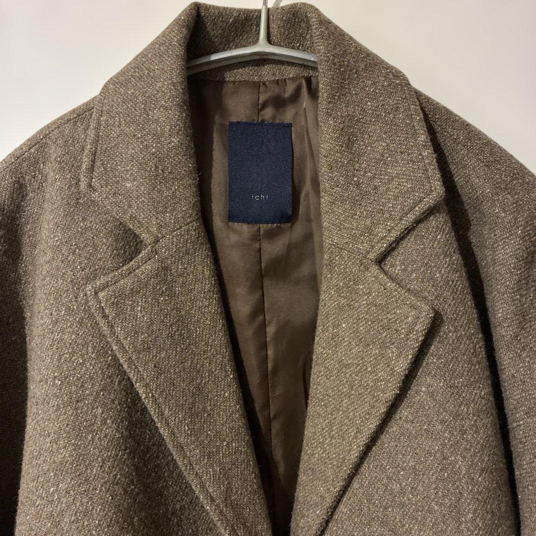 美品！ichi ウール混ピンジャケット