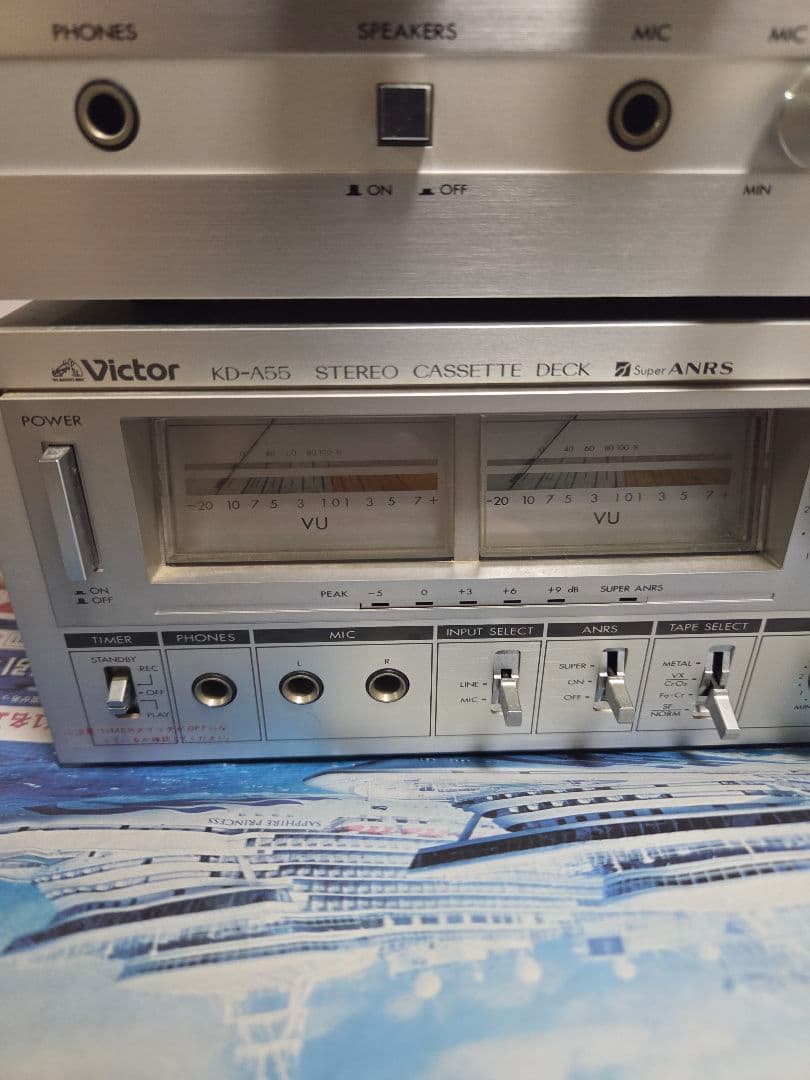 Victor製品 レコード、チューナー、アンプ、カセット4品セット