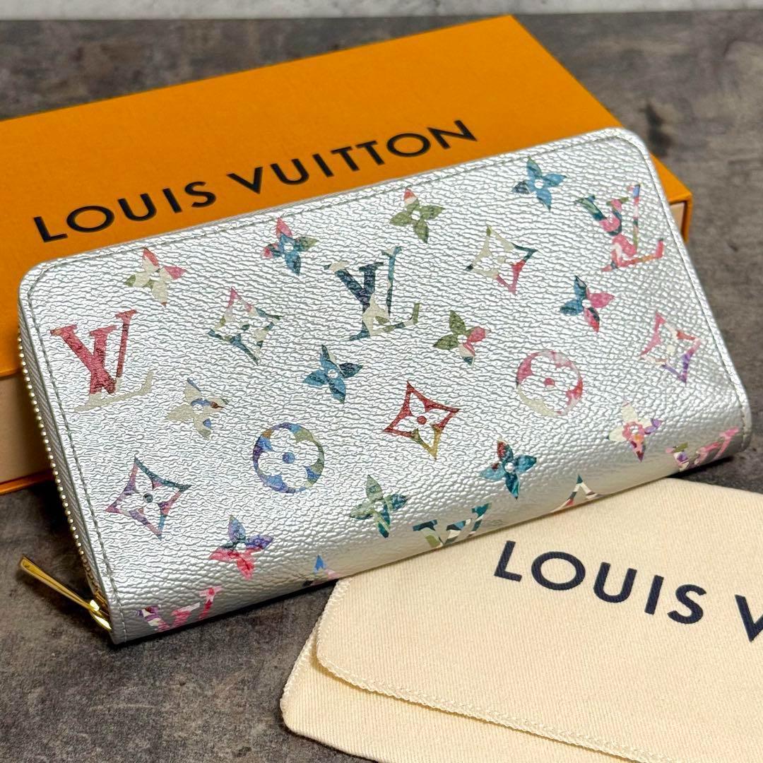 22AW 激レア 新品同様⭐️ルイヴィトン LVガーデン ジッピーウォレット 花柄
